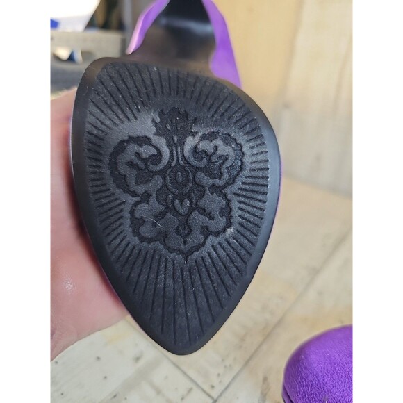 XAppeal Purple Jawbreaker Size 6 Microfiber Platform Stilleto  Pump - Picture 11 of 12